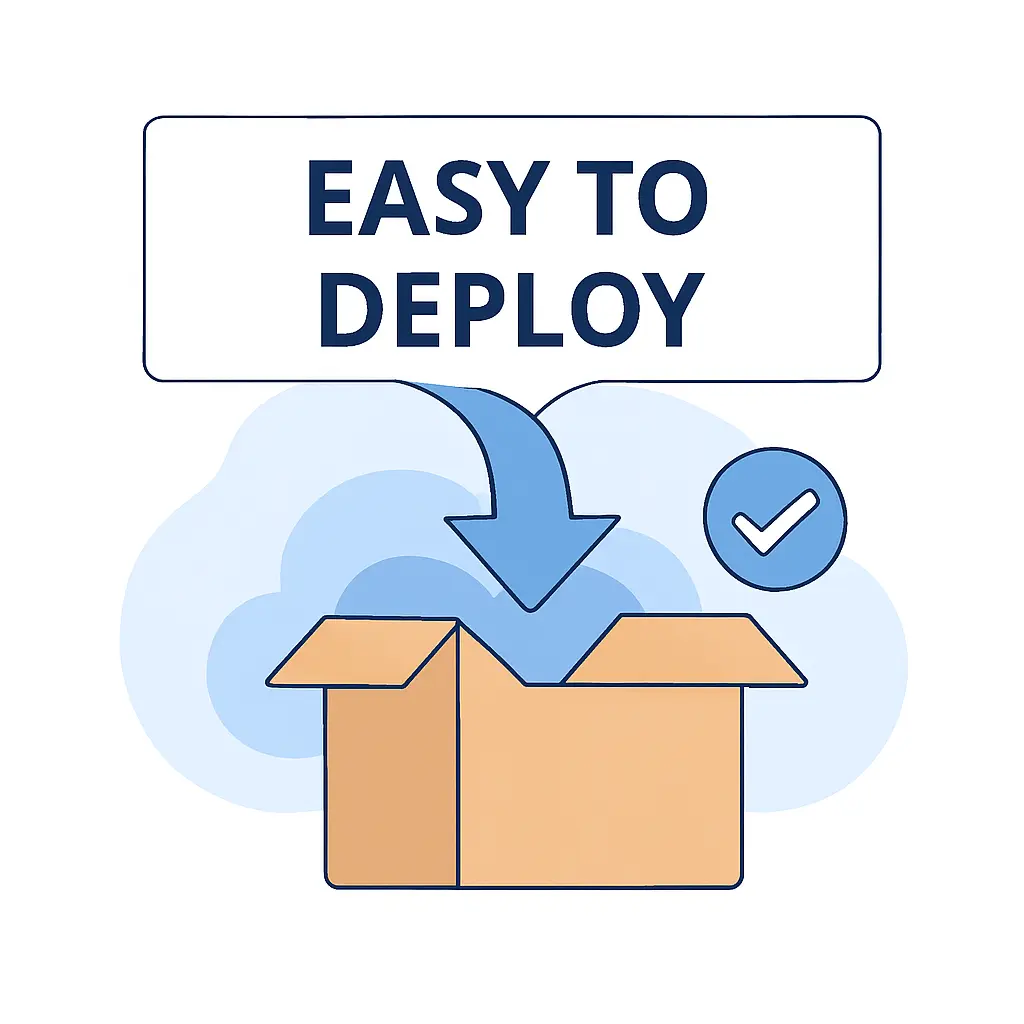 Easy to deploy AI chatbot for website